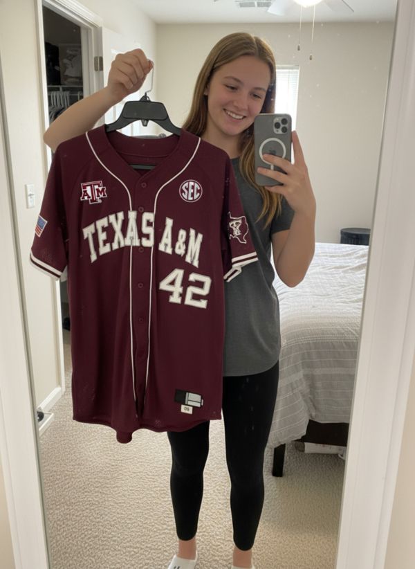 Custom Red White-Black Performance T-Shirt photo review