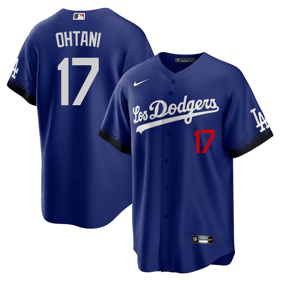 Los Angeles Dodgers Shohei Ohtani Jersey Royal/White/Gray