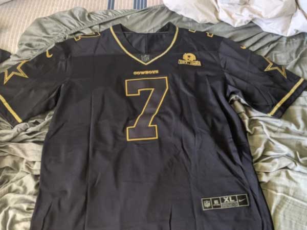 Custom Red White-Black Performance T-Shirt photo review