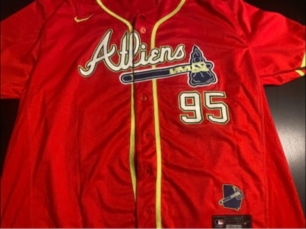 Custom Red White-Black Performance T-Shirt photo review