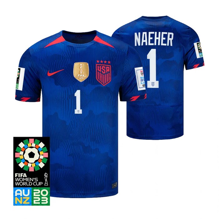 USWNT Alyssa Naeher 2023 FIFA Women's World Cup Jersey