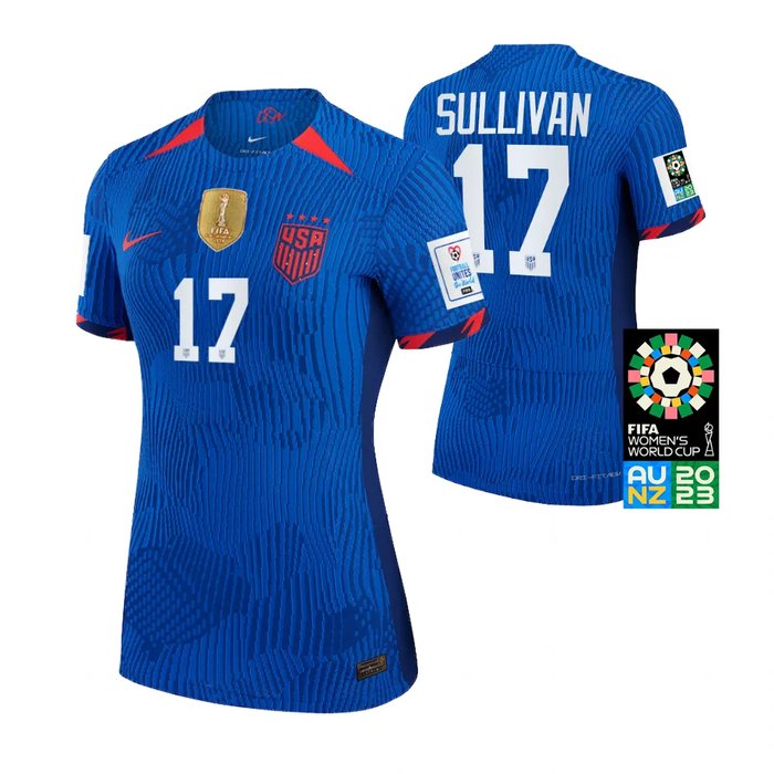 USWNT Andi Sullivan 2023 FIFA Women's World Cup Jersey